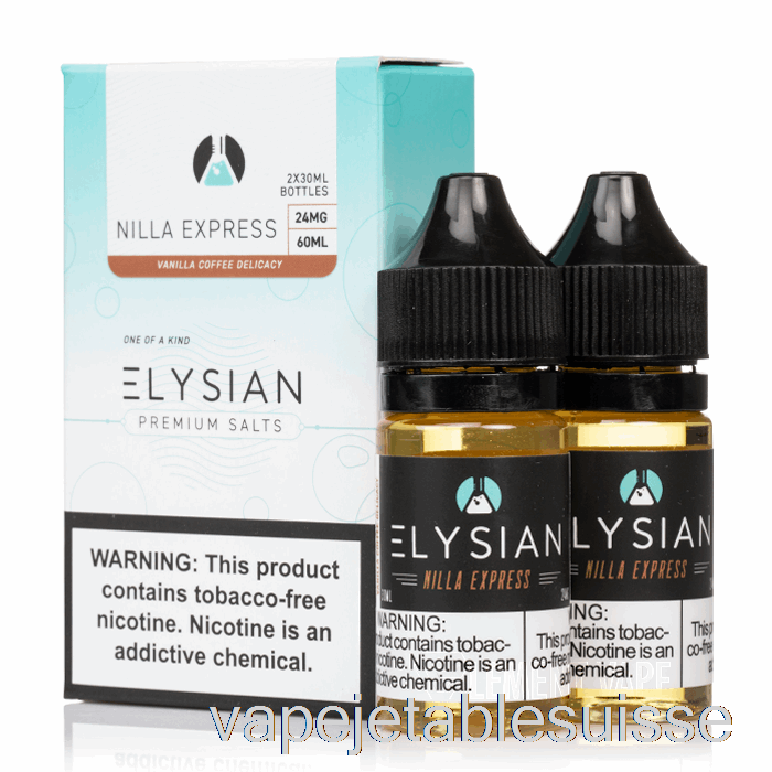 Vape Suisse Nilla Express - Sels élyséens - 60ml 48mg